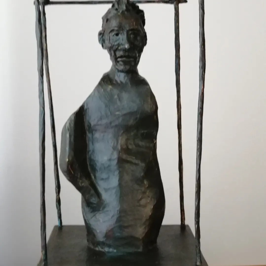 Mixed media sculpture - 70 x 30 x 28 cm, 2018-24.