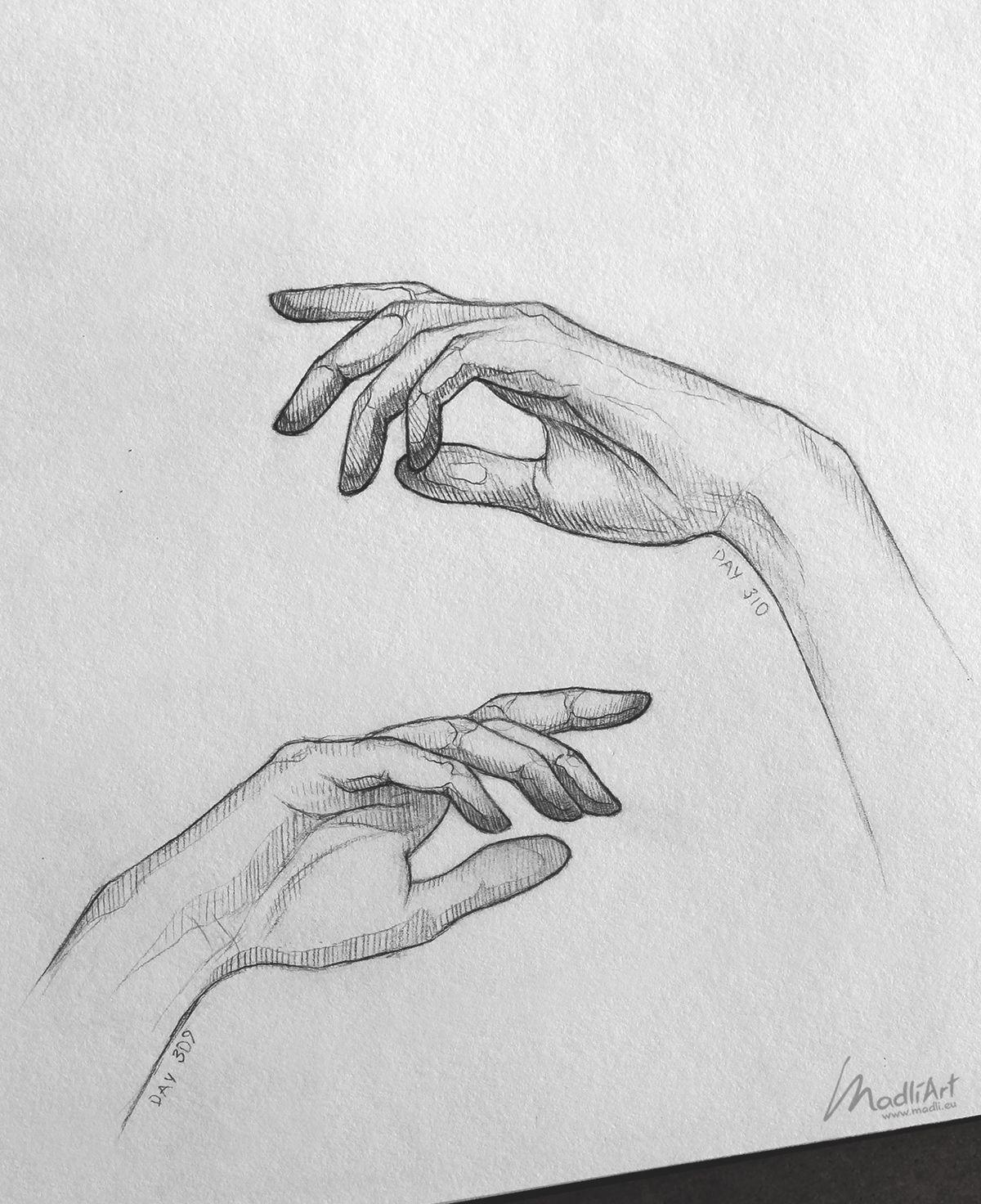 How to draw hand?