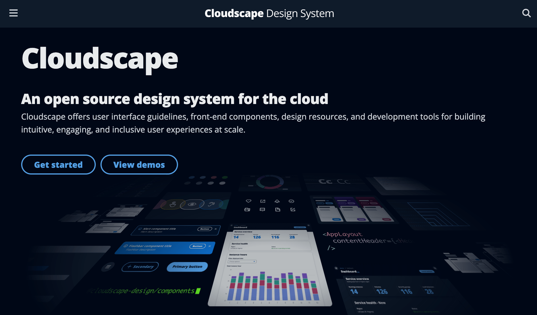 Components Overview Cloudscape Design System - Ocean Textures - Professional 4K Collection