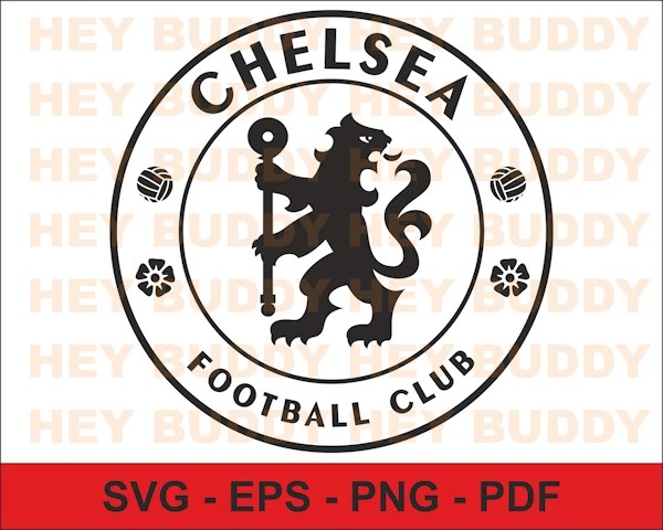 Chelsea Fc Logo Png . Chelsea Fc Logo Svg Detailed And Mono Hey Buddy Designs