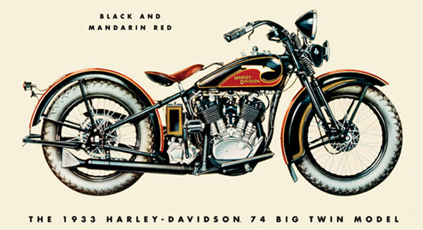 Harley Hits the Beach in '33 - Harley Davidson Forums