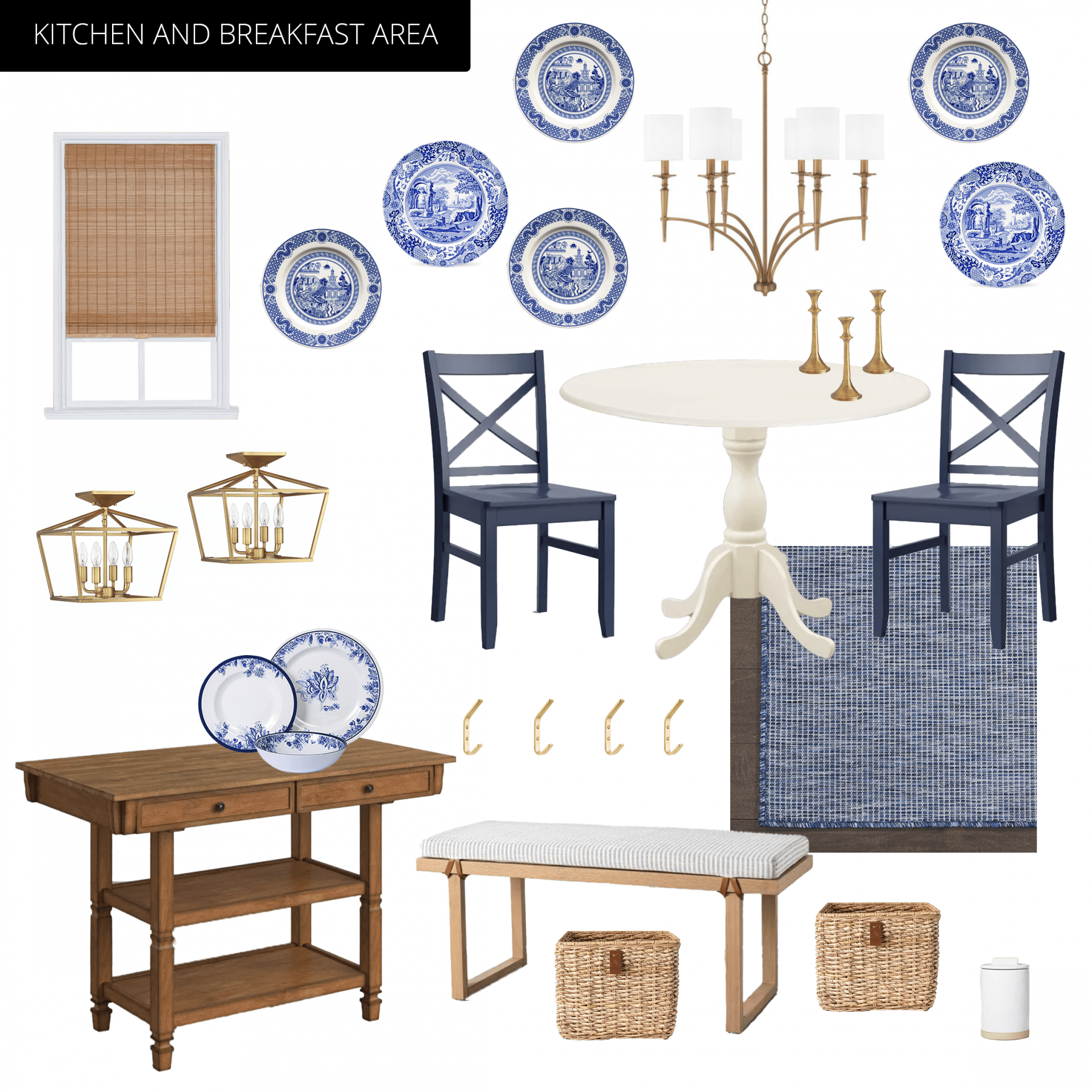 ORC Starts Today! One Room Challenge Breakfast Nook and Kitchen