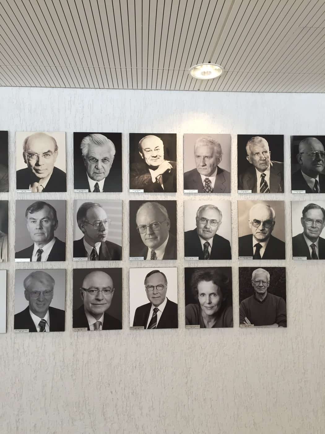 Gallerie der Verfassungsrichter