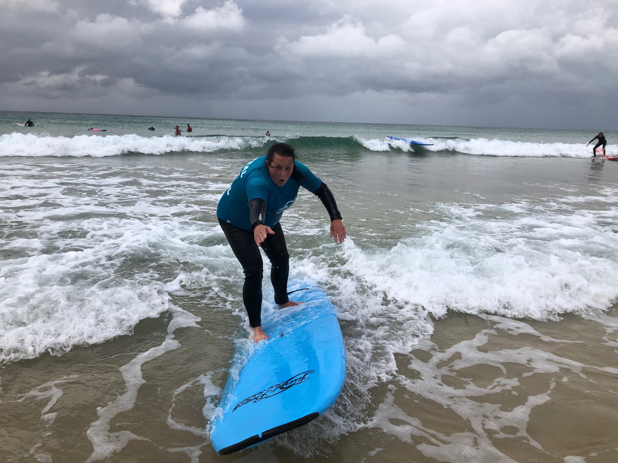 Am I too fat to surf? Squeezing into a Wetsuit at size 16 by Helen Earley