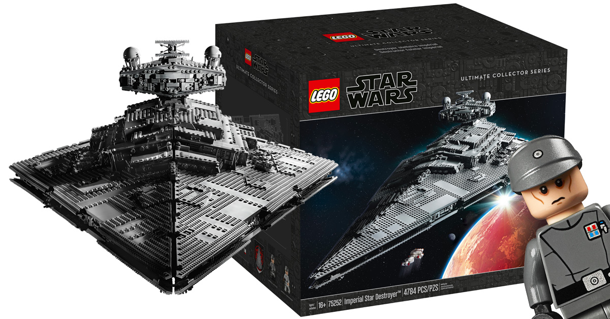 LEGO Star Wars 75252 Imperial Star Destroyer l'annonce officielle HelloBricks