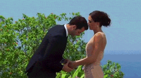 Chris proposes to Desiree on the Bachelorette.