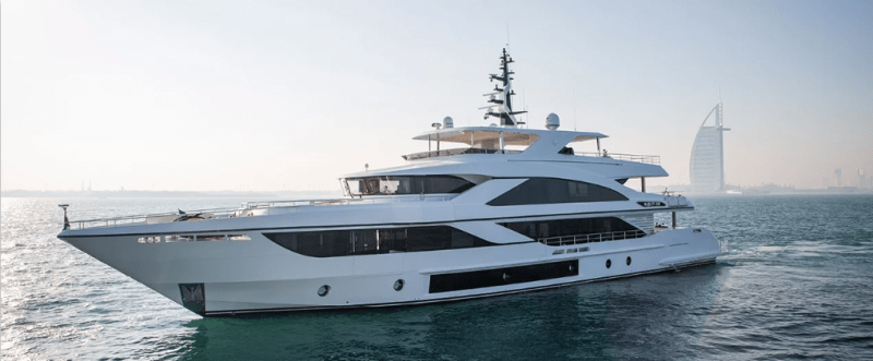 Look Inside Gulf Craft S First Majesty 140 And Other Yacht News