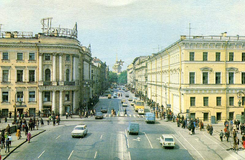 Невский проспект в 1988 году Блог доктора Богданова