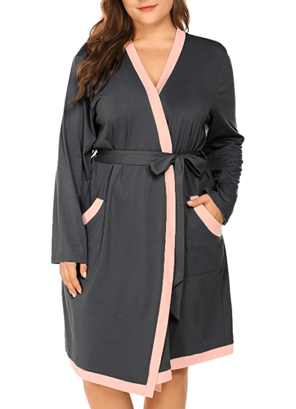 maternity plus size robes