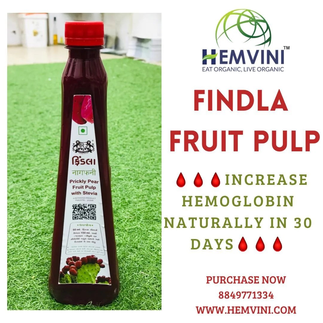 Findla / Prickly Pear Fruit Pulp with stevia 750ml - Hemvini ...