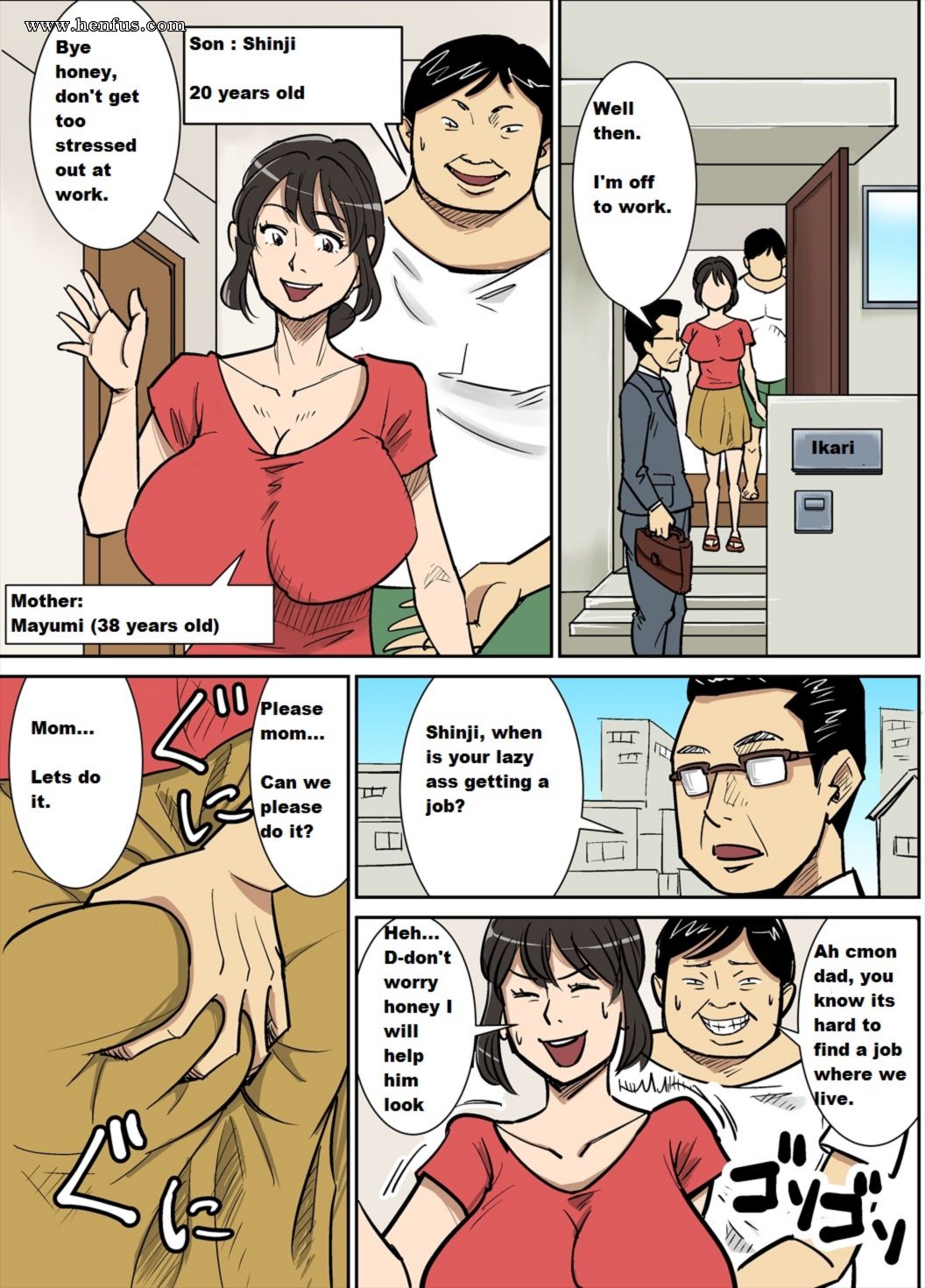 Page 1 | NobishiroMother-Cheating-With-Son | Henfus - Hentai and Manga Sex  and Porn Comics