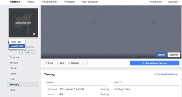 Menambahkan fanspage ke situs web blog