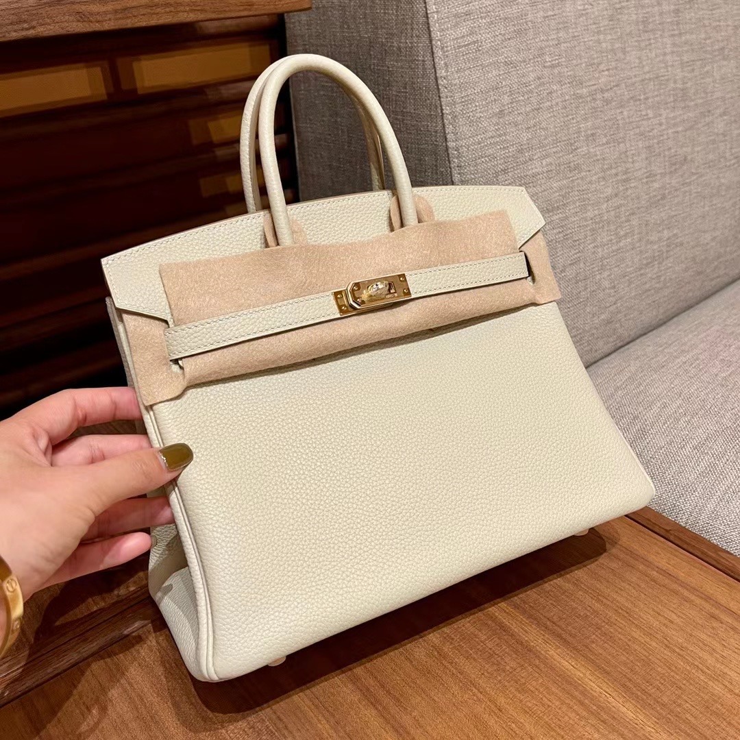 エルメス バーキン25 クレ トゴ ゴールド金具【N品】 - 画像 (2)