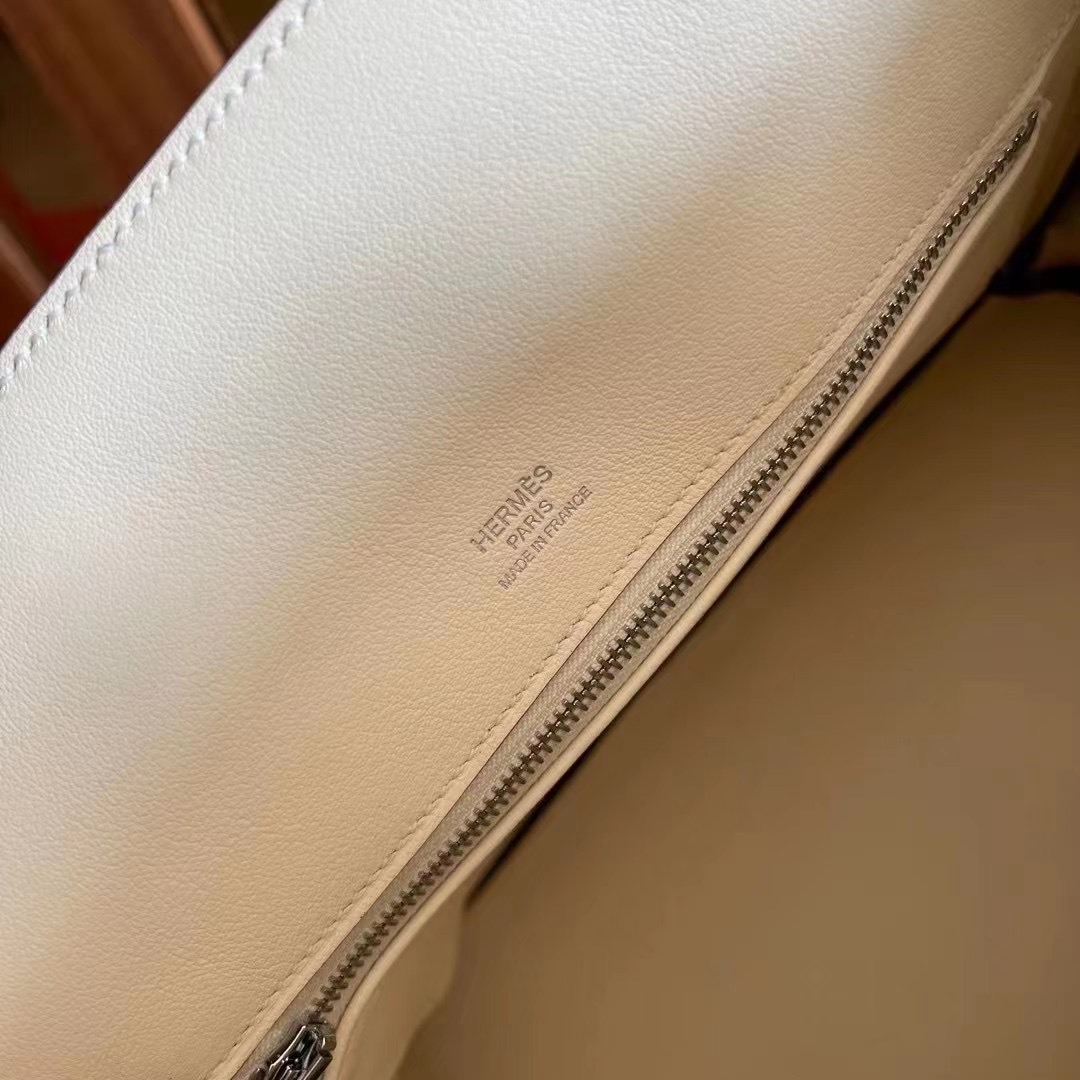 エルメス バーキン25 シャドー ナタ スイフト シルバー金具【超N品】 - 画像 (8)