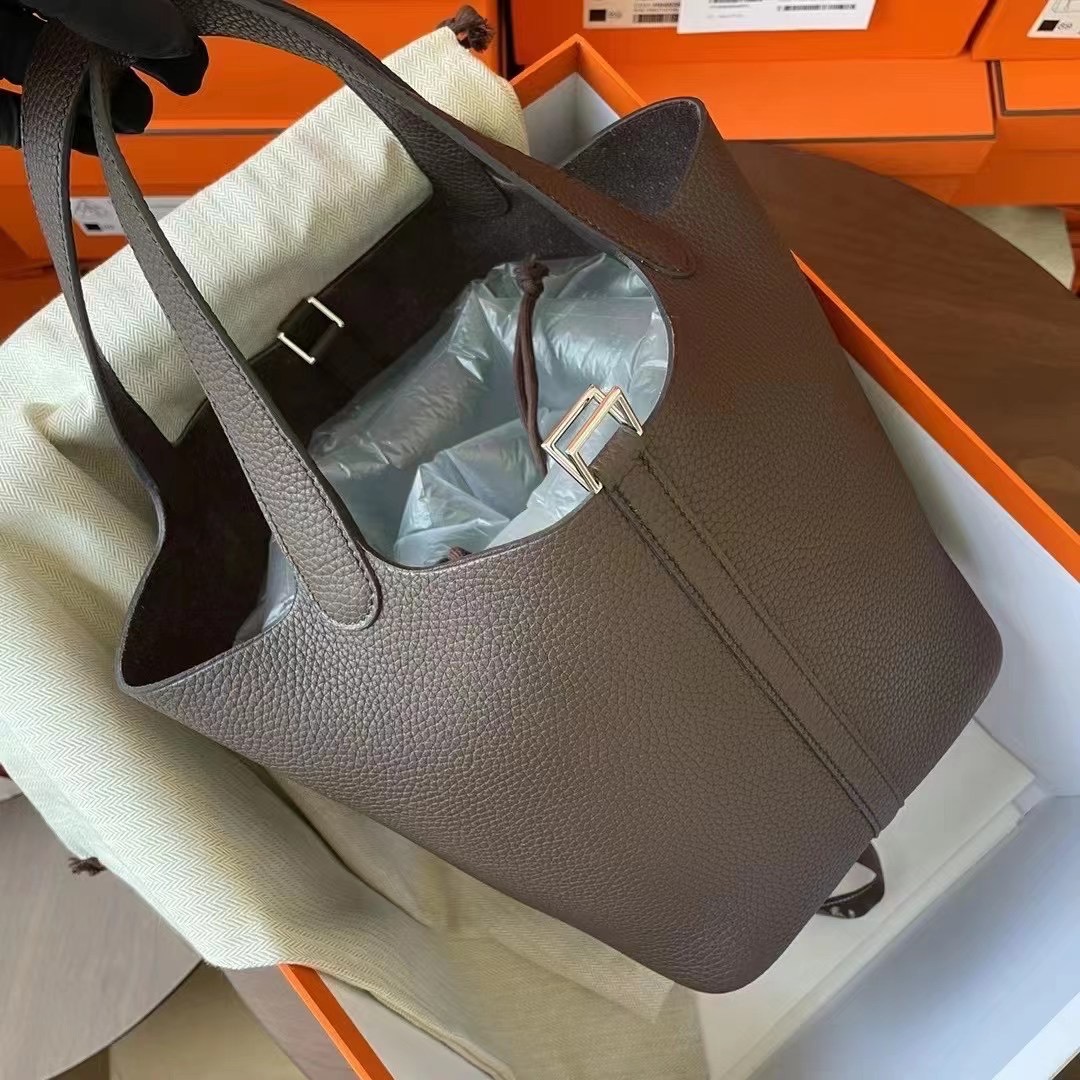 エルメス ピコタンロックPM/18 エベンヌ トリヨンクレマンス