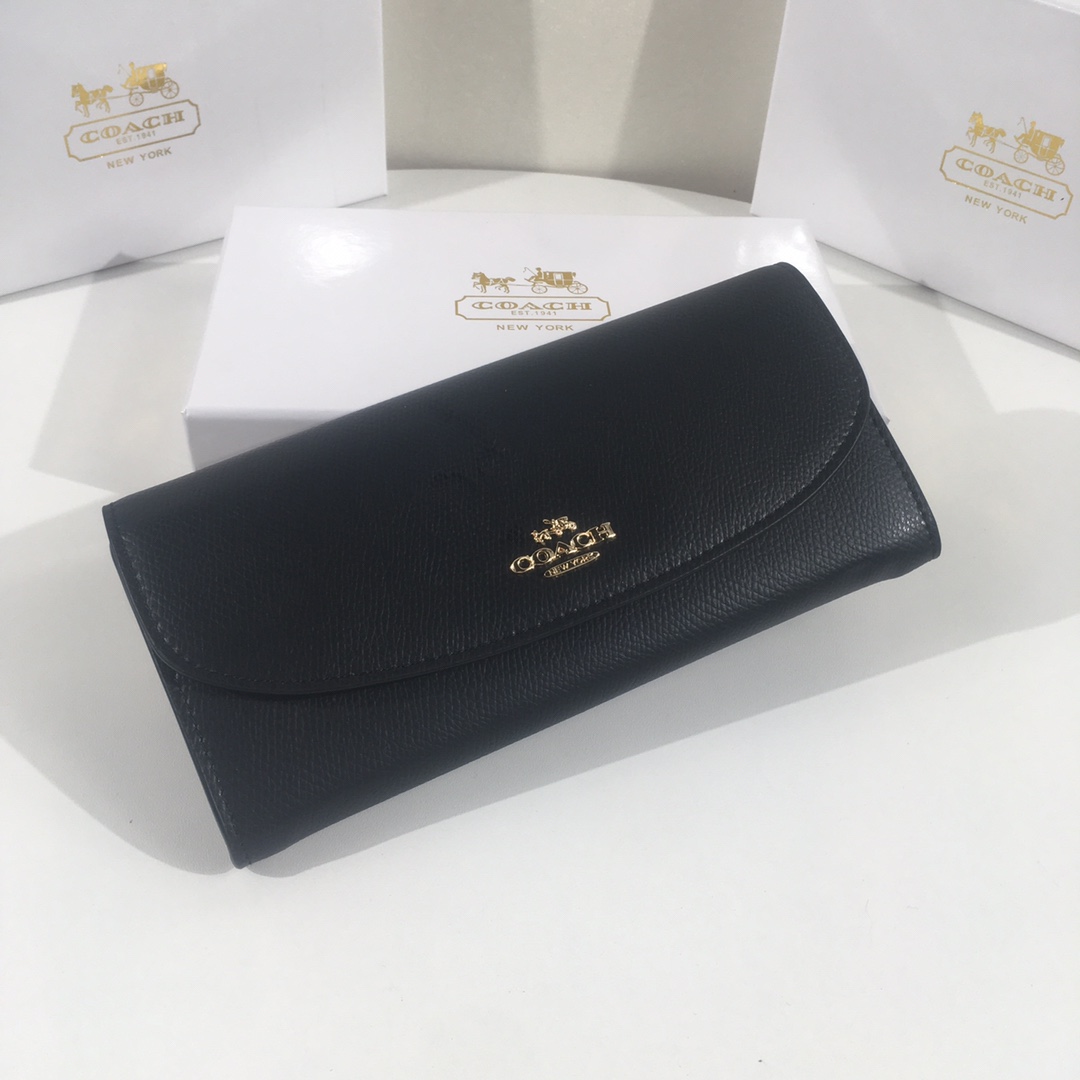 COACH 　 長財布 　エンベロープ　ブラック 楽天市場】コーチ COACH 財布 長財布 F03033 3033 ブラック 特別