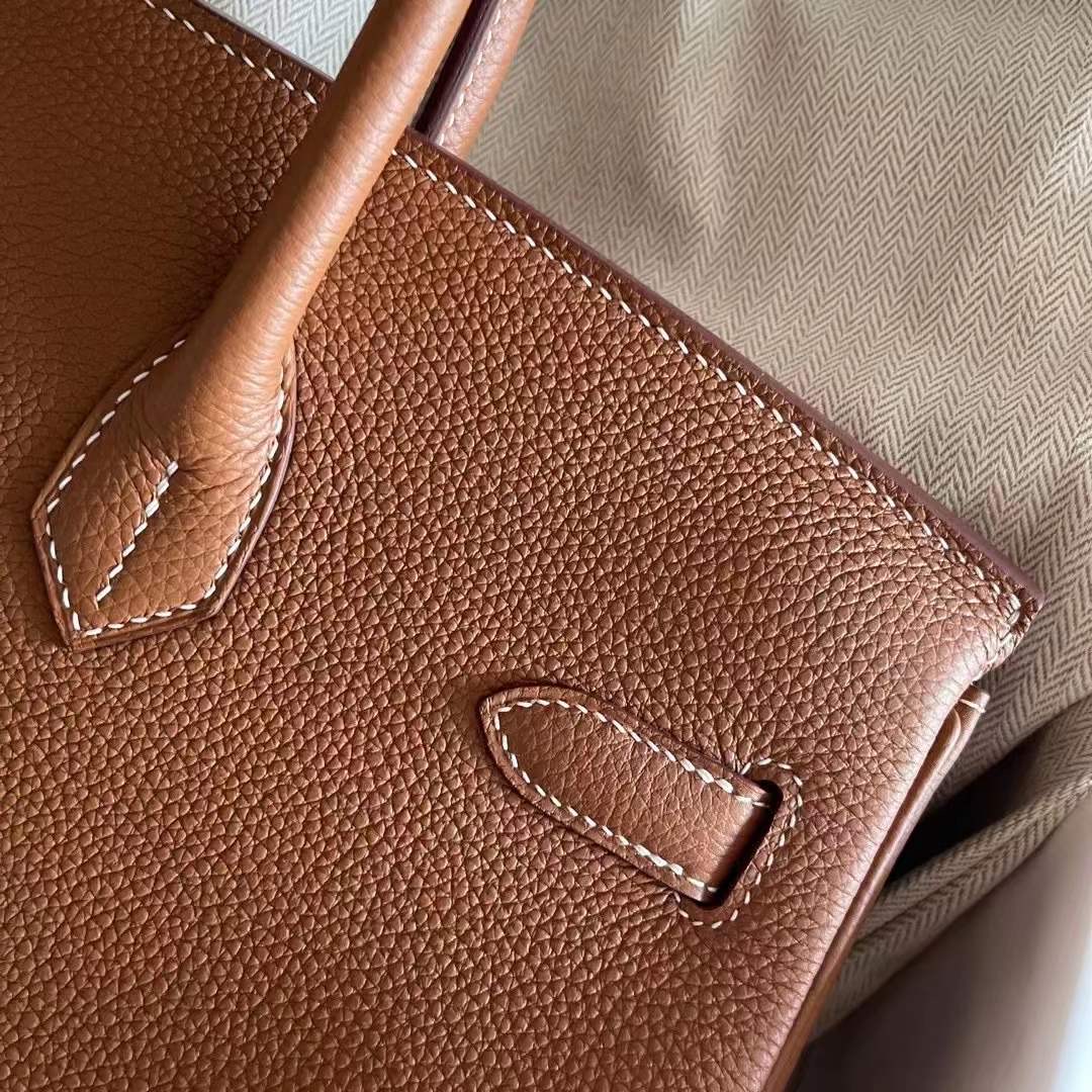 エルメス バーキン30 ゴールド  トゴ ゴールド金具【N品】Nbirkin173 - 画像 (4)