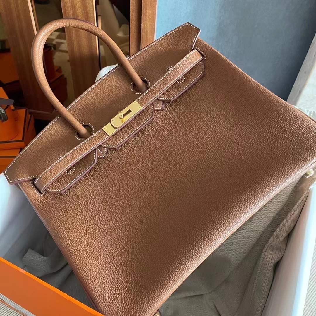 エルメス バーキン30 ゴールド  トゴ ゴールド金具【N品】Nbirkin173 - 画像 (5)