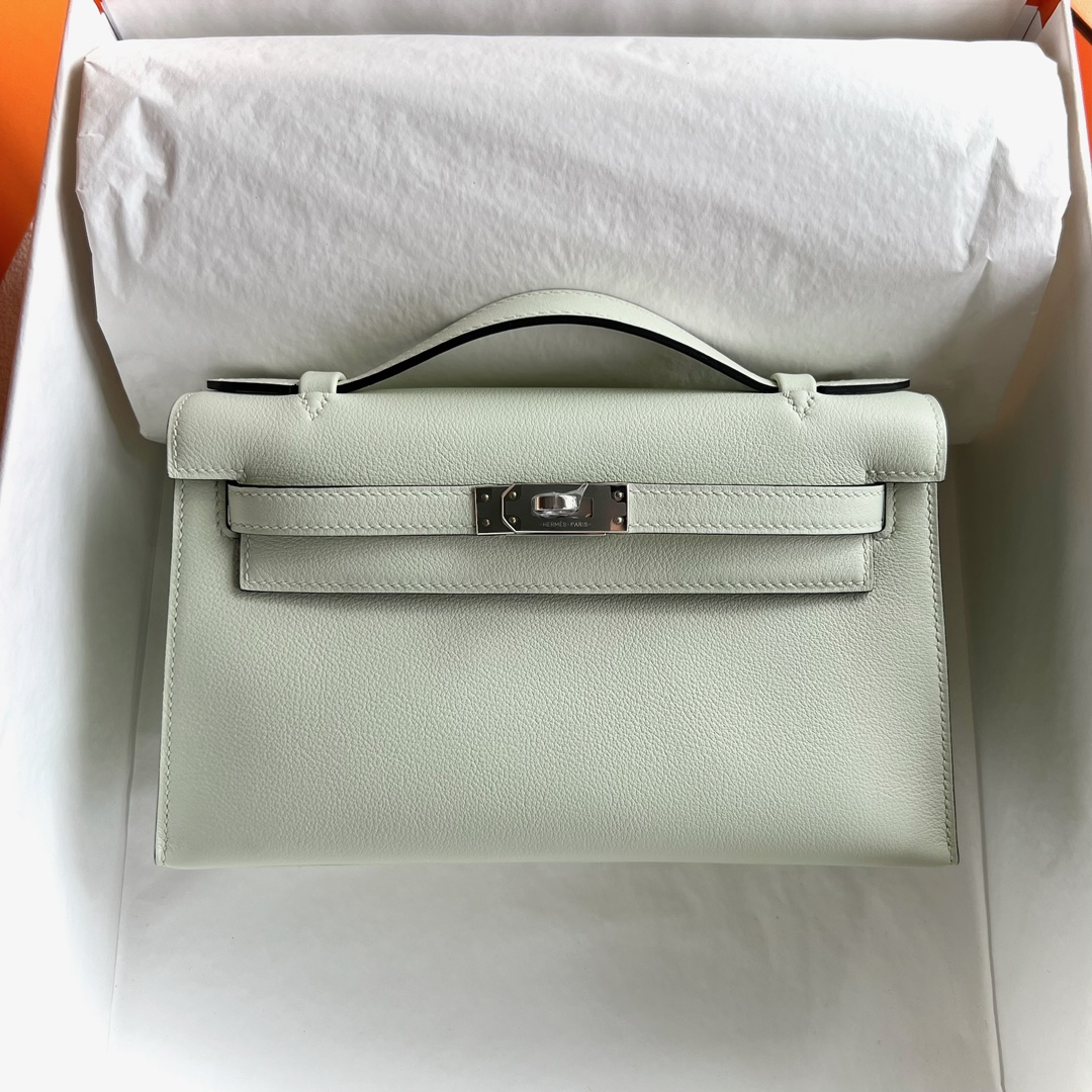 エルメス定価 HERMES ポシェットケリー/ミニケリー ヴェールフィズ