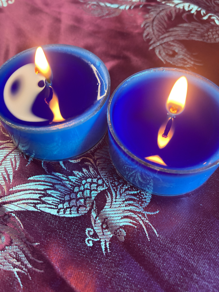 XVII. The Star Aquarius Tea Light Candles [Set of 10] - Hermes of