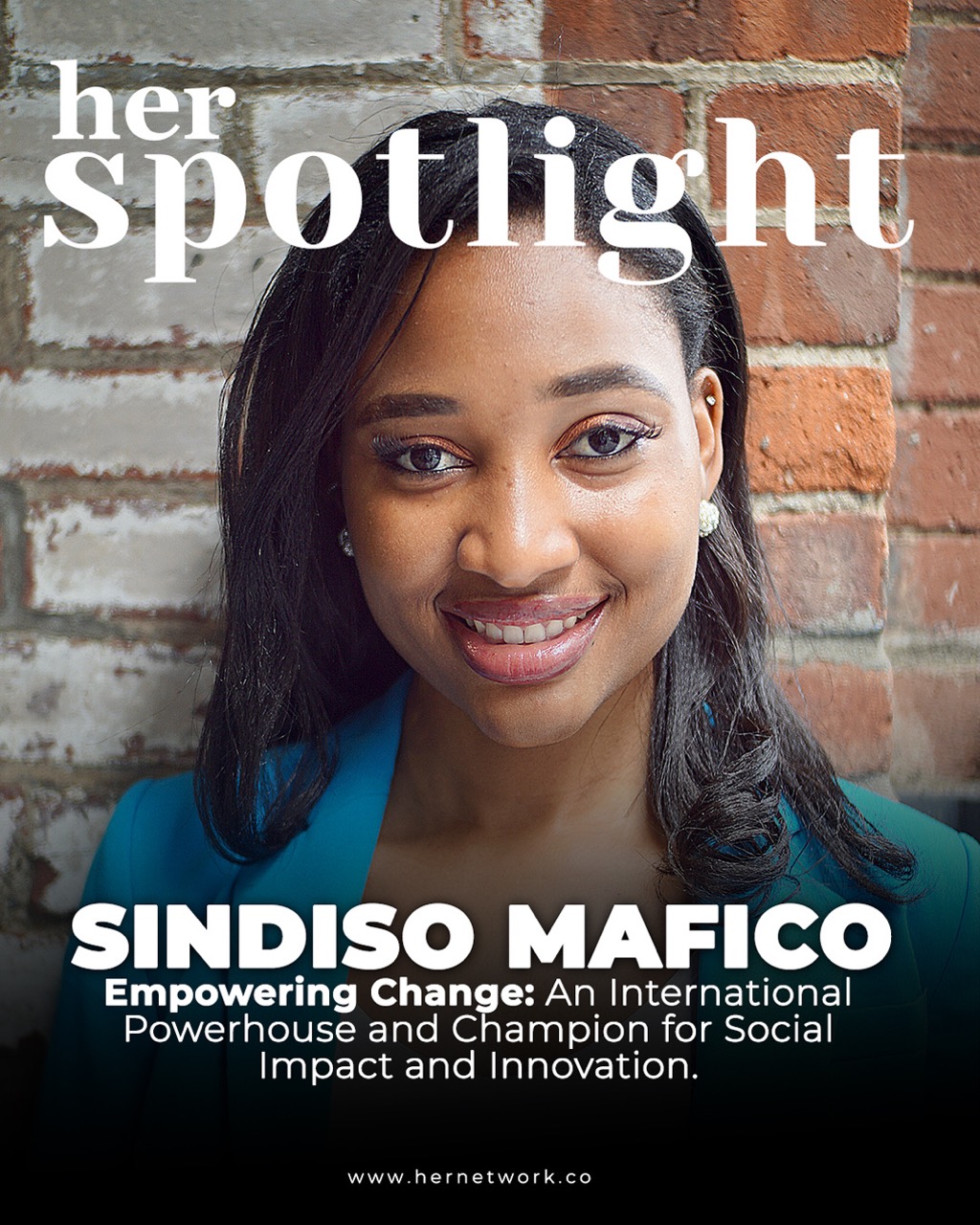 Sindiso Mafico: An International Powerhouse and Champion for Social Impact and Innovation