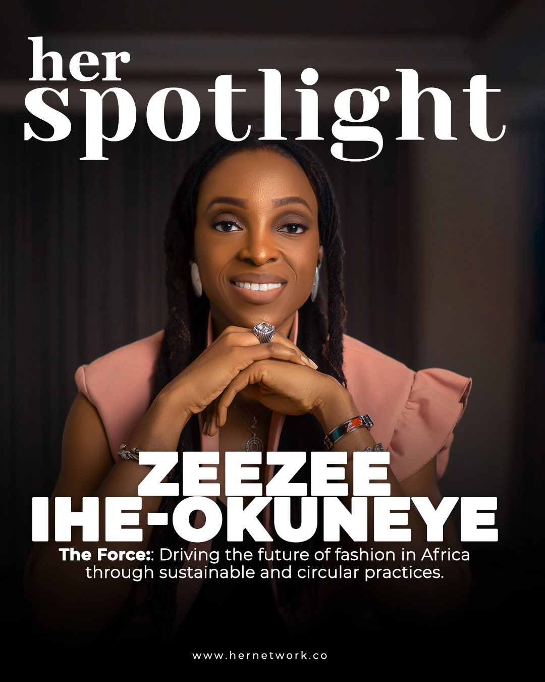 Spotlight on Her: ZeeZee Ihe-Okuneye is Driving the Future of Fashion in Africa through Sustainable and Circular Practices.