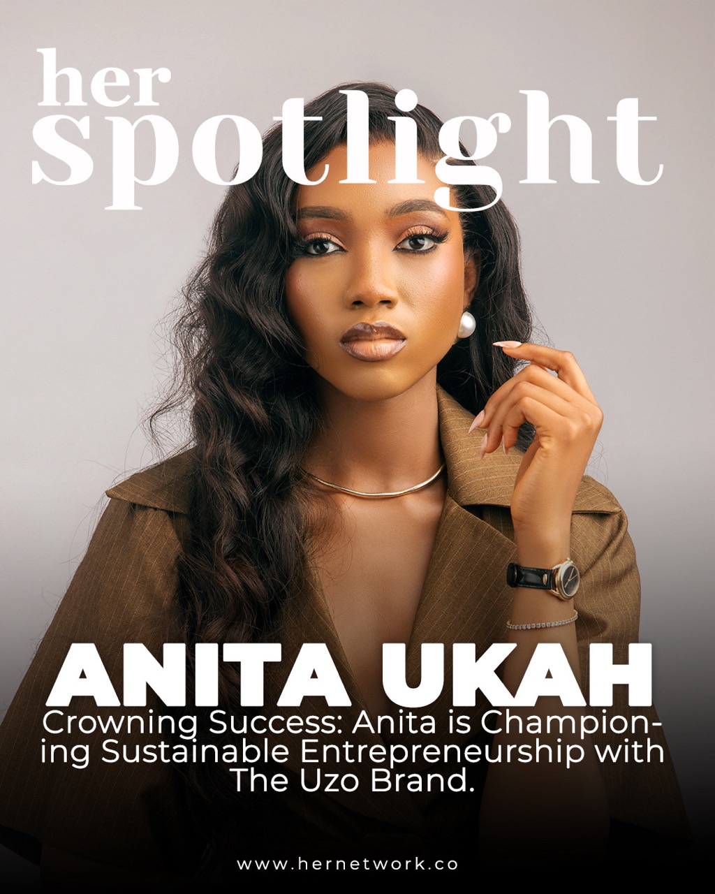 Crowning Success: Anita Ukah is Championing Sustainable Entrepreneurship with The Uzo Brand.