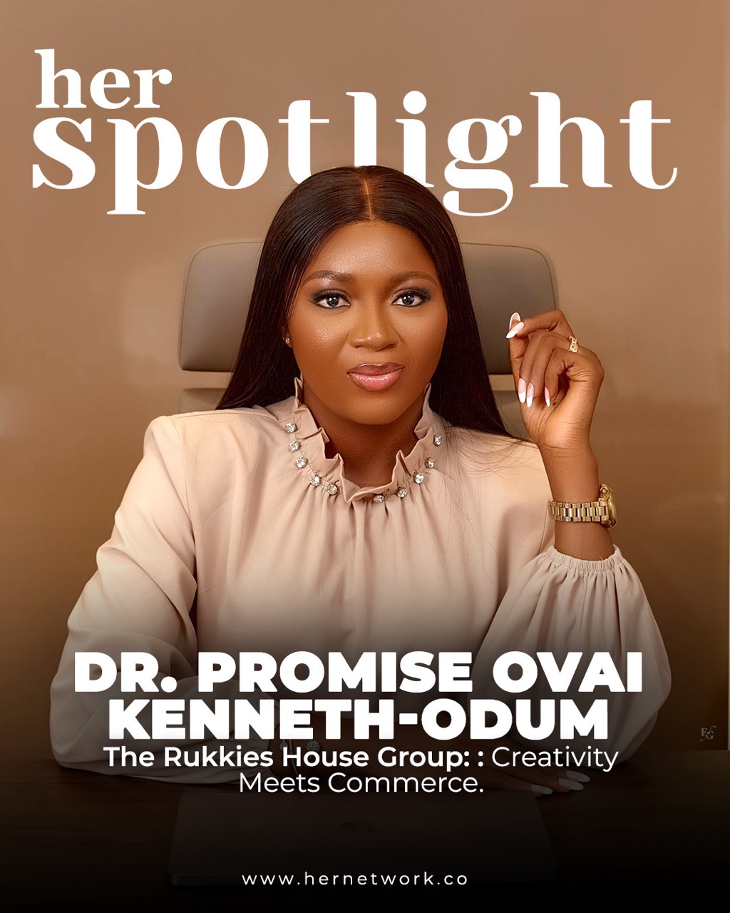 The Rukkies House Group: Dr. Promise Ovai Kenneth-Odum’s Creativity Meets Commerce.