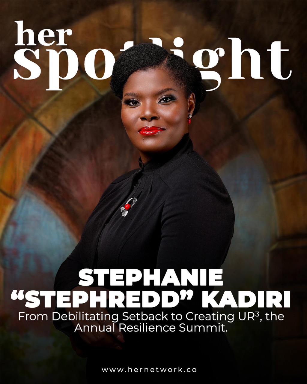 Stephanie “StephREDD” Kadiri: From Debilitating Setback to Creating UR³, the Annual Resilience Summit.
