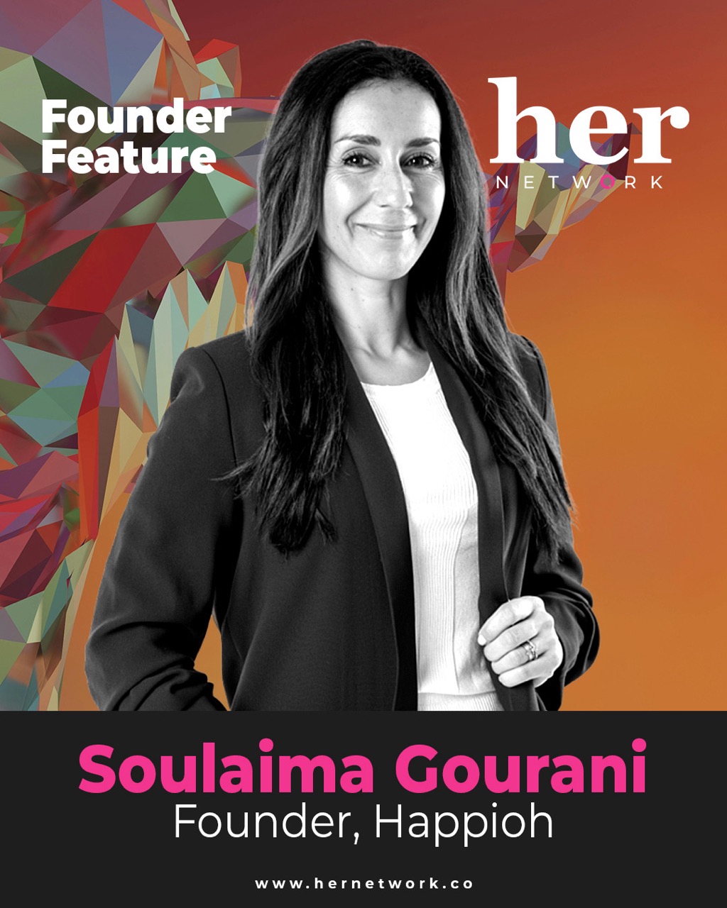 Meet the Founder: Soulaima Gourani, Founder of Happioh