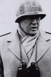 Le général George S. Patton en Normandie