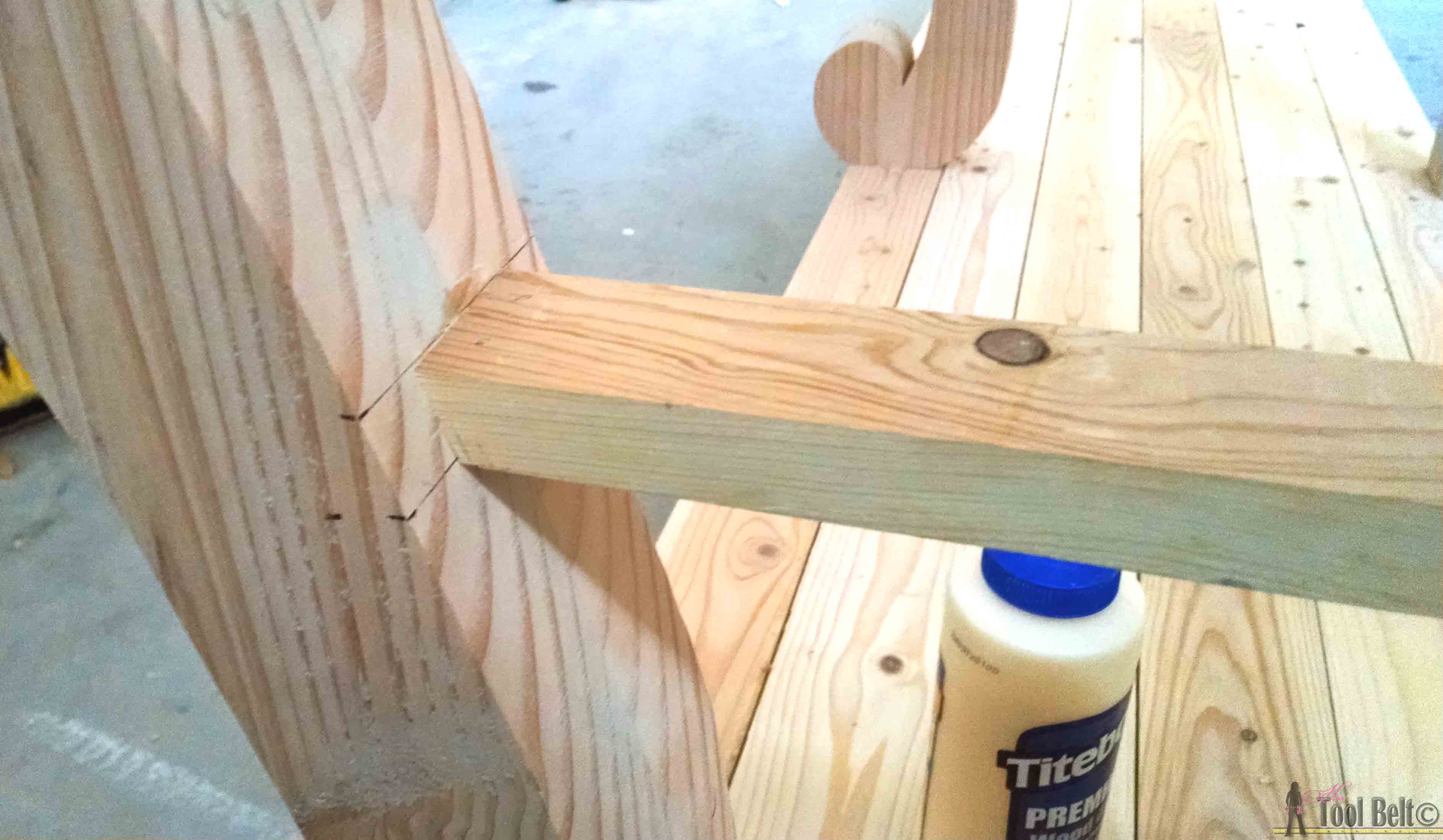 Console Table With Scroll Legs Her Tool Belt