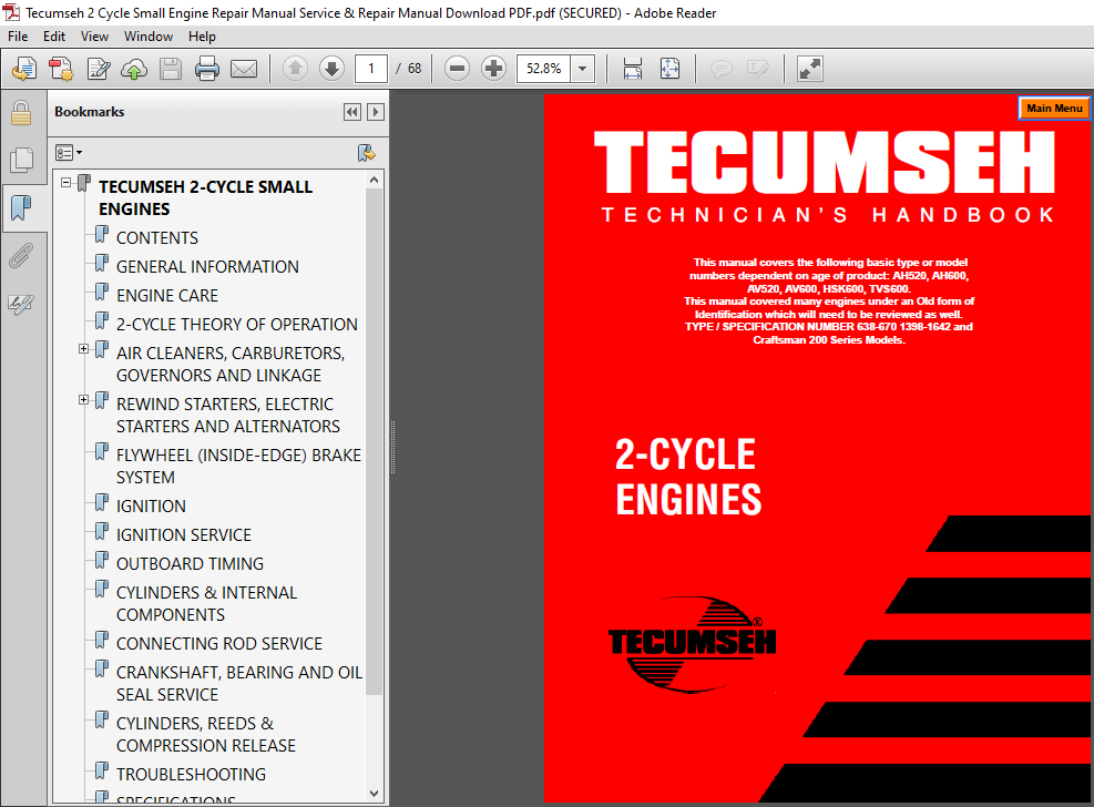 The computer monitors driving condit. Tecumseh 2 Cycle Small Engine Service Repair Manual Pdf Download Heydownloads Manual Downloads