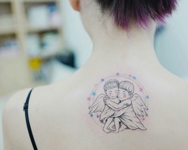 images Significado Pequeño Tatuajes De Angeles Bebes heytips