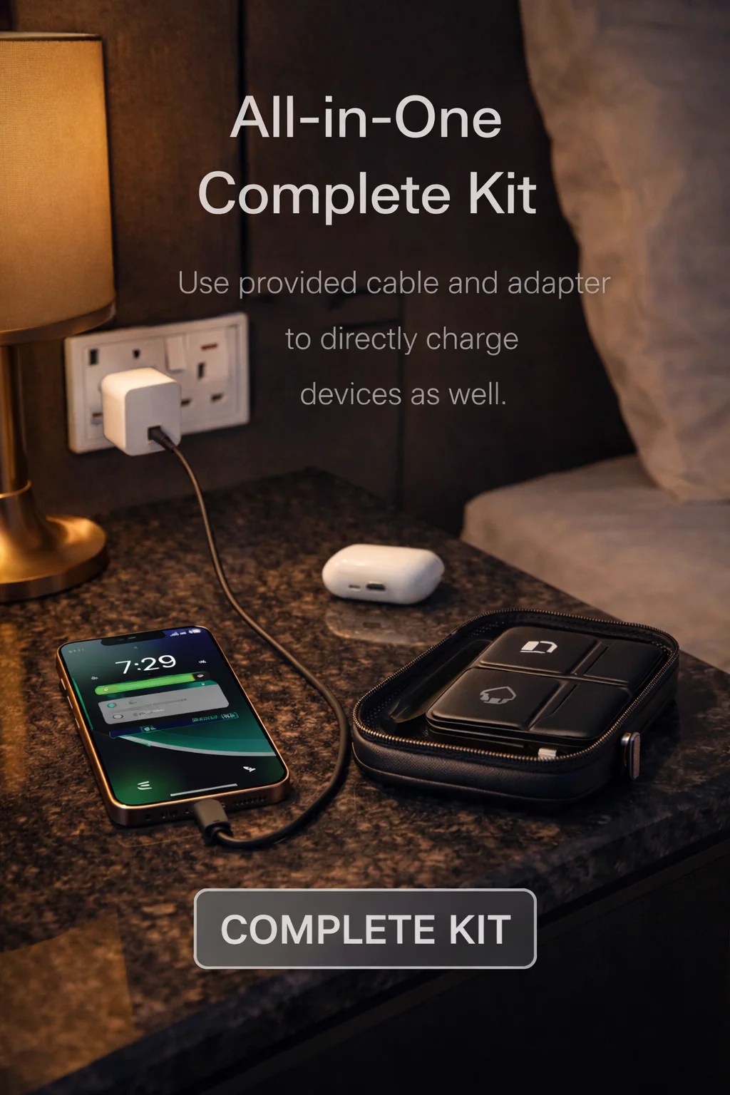 Charge 3 devices anywhere
