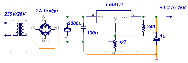 How To Build Lm317 Variable Power Supply Circuit Diagram