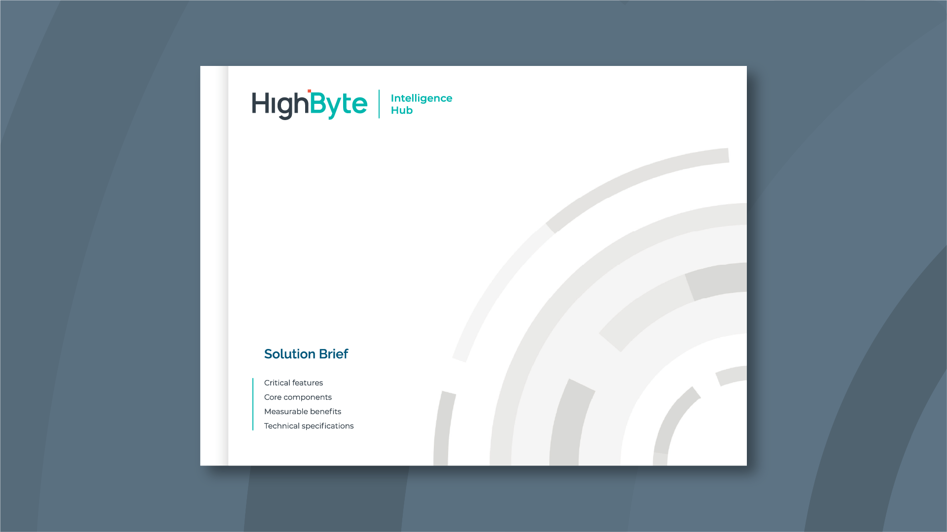 Solution Briefs Highbyte Intelligence Hub Highbyte - Ultra HD Ocean Picture - Full HD