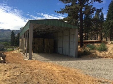 Raptors of the high desert sky — hawks, owls and eagles—soar overhead. High Desert Barns