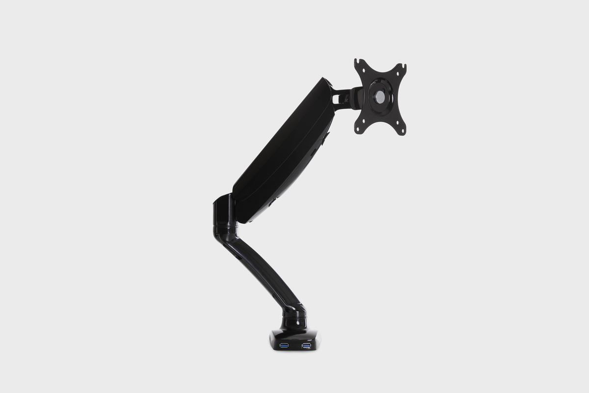 Hiilo Siingle: Premier Single Monitor Articulating Desk Mount