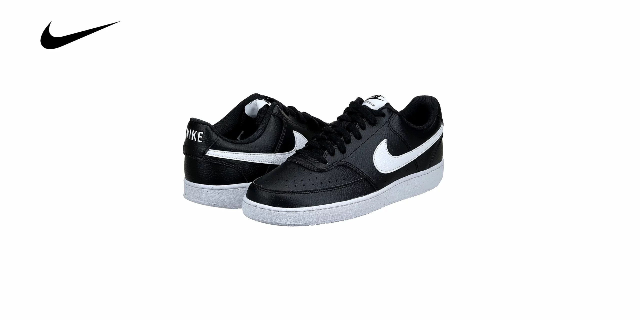 NIKE Court Vision Low Next Nature - Negra