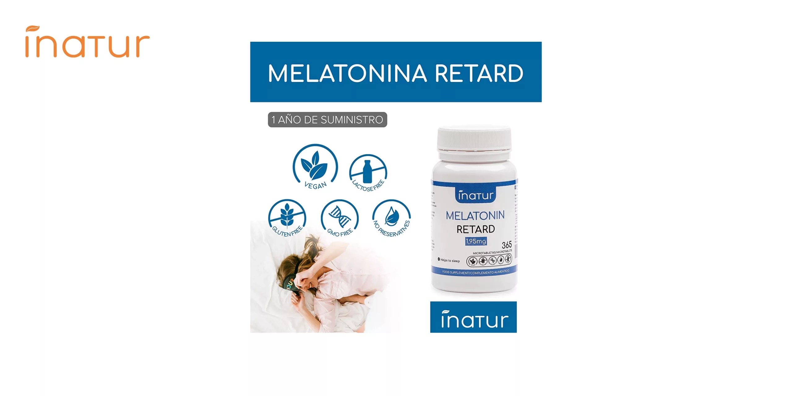 Melatonina Retard Pura INATUR