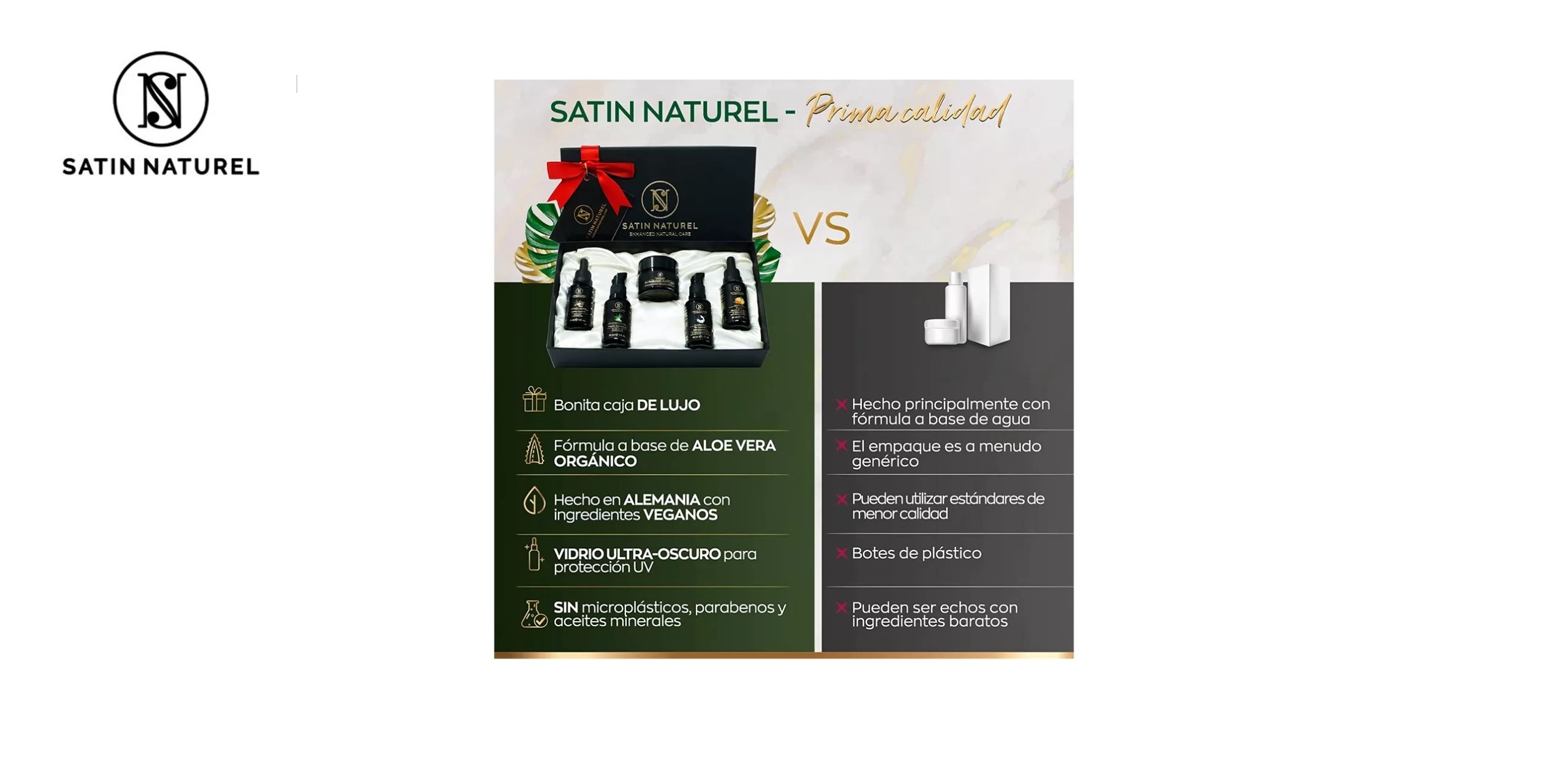 Especial Pack dia de la madre Satin Naturel