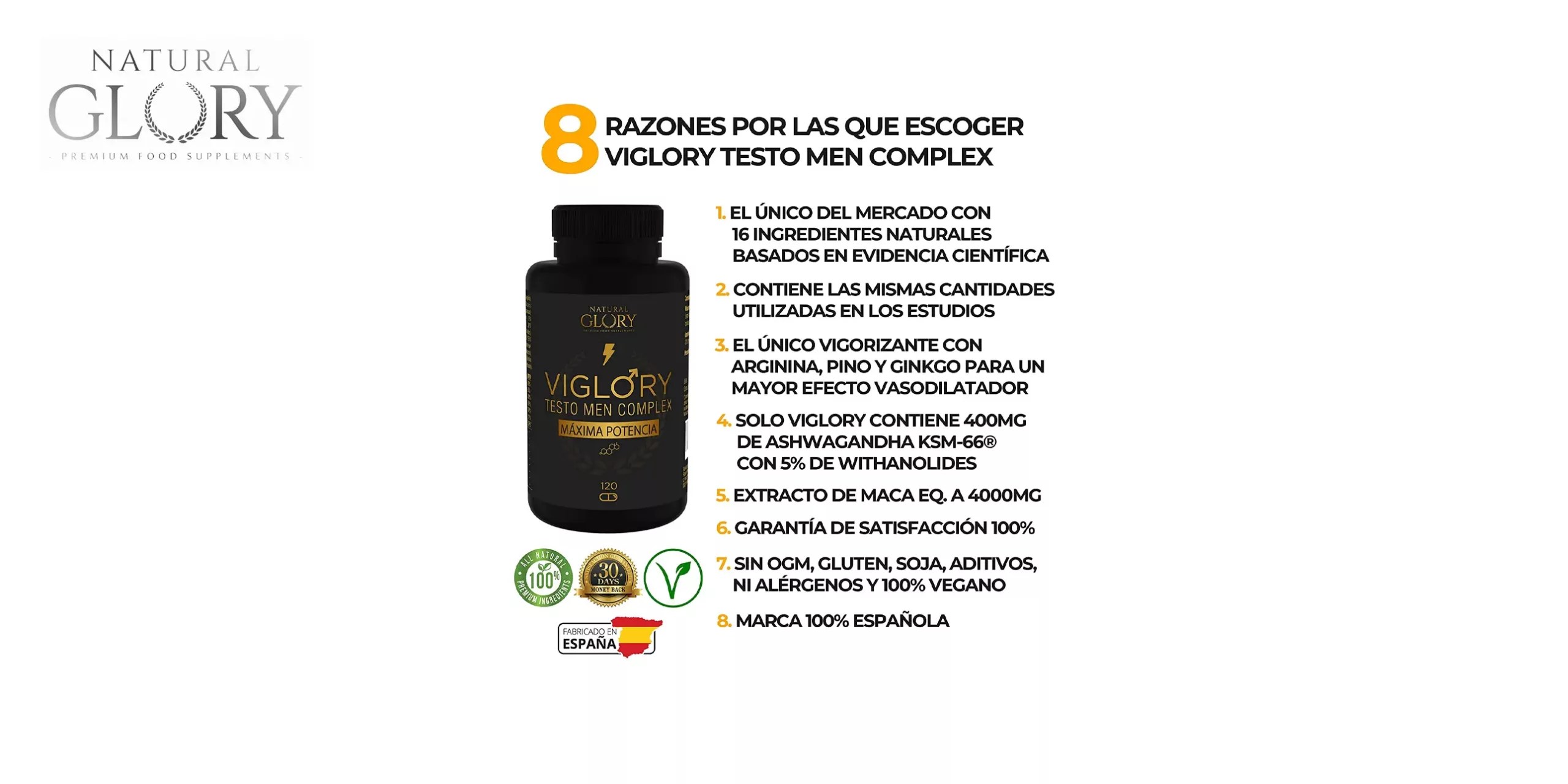 VIGLORY TESTO MEN COMPLEX NATURAL GLORY