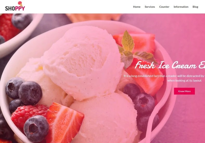 Shoppy Blogger Template