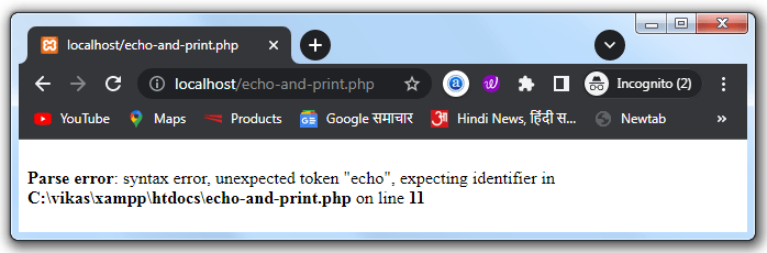 Php Keywords Best Tutorial In Hindi 2 Php Keyword in hindi by crackexam