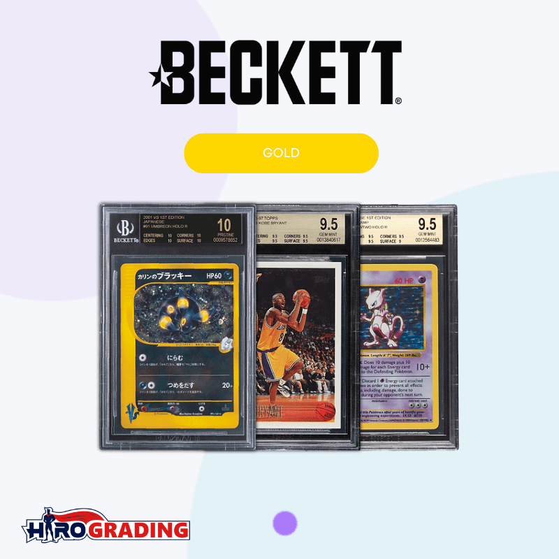 Beckett Grading - Gold - HiroGrading Beckett Grading - Gold - HiroGrading