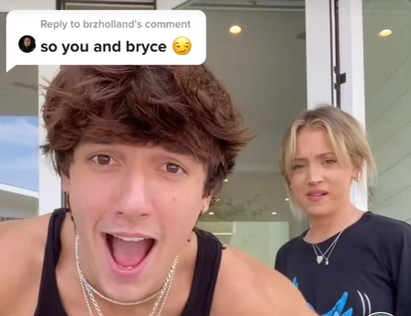 Addison Rae And Bryce Hall Aesthetic : Who Is Riley Hubatka Bryce Hall Dating Speculation Explored