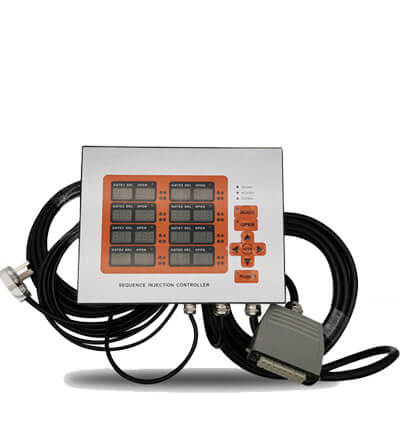 Sequential Valve Gate Controller Sequence Timer 8 Zones For Hot Runner - Amazing Vintage Photo - Full HD