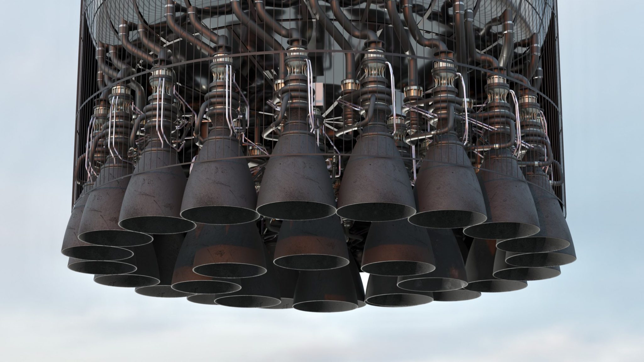 SpaceX Super Heavy BN1 – Stock Market Pullback  | Trump launches social media platform