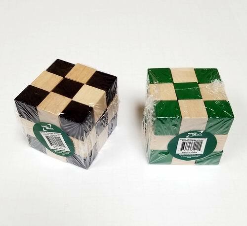 Buy 3d brain teaser wooden cube puzzle cheap